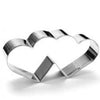 Double Heart Stainless Mold Cutter